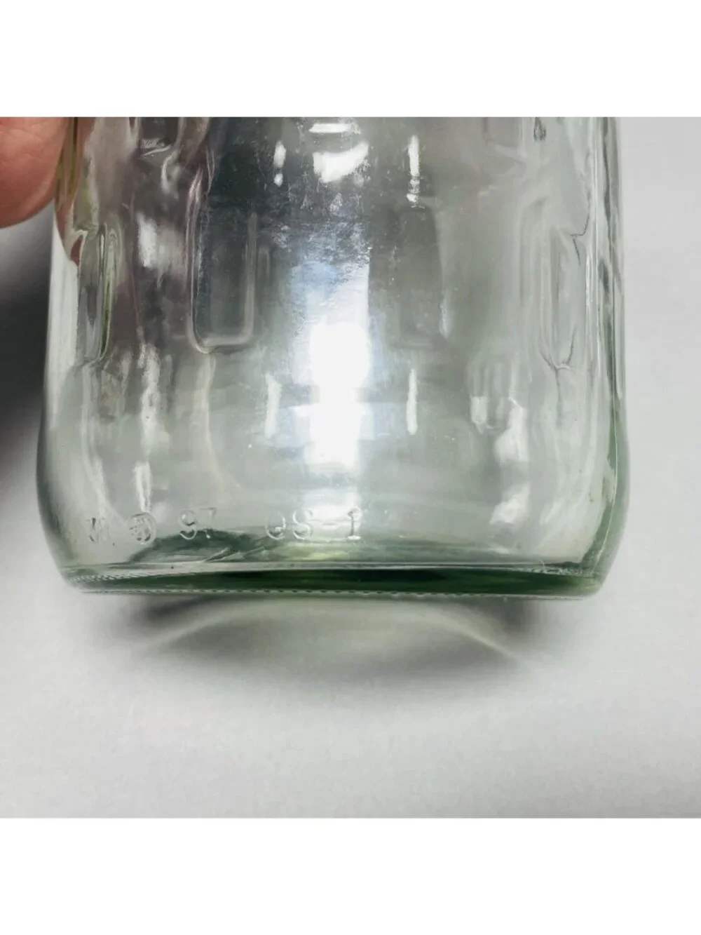 Planters clear glass